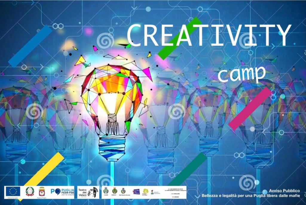 CREATIVITY CAMP, ALLA SCOPERTA DEL BENE COMUNE – Avviso pubblico per la selezione dei destinatari del progetto. Proroga scadenza