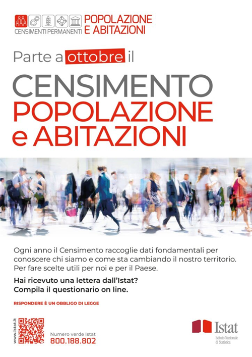 Censimento popolazione e abitazioni 2024