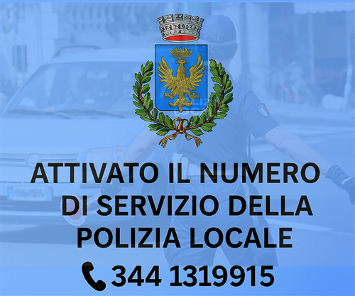 Numero di servizio della Polizia Locale