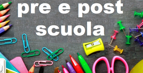 Iscrizione al servizio di pre e/o post Anno Scolastico 2024/2025 - Avvio domande